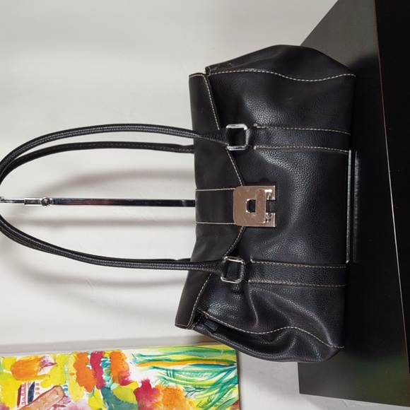 Pebbled Faux Leather Bag - Picture 1 of 10